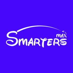 PlayActiX Smarter Max logo on a vibrant blue background, representing innovative gaming solutions.