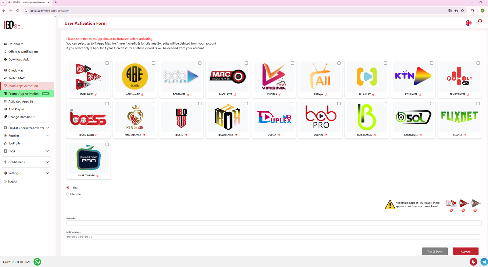 IBOSOL Reseller Panel - Image 2