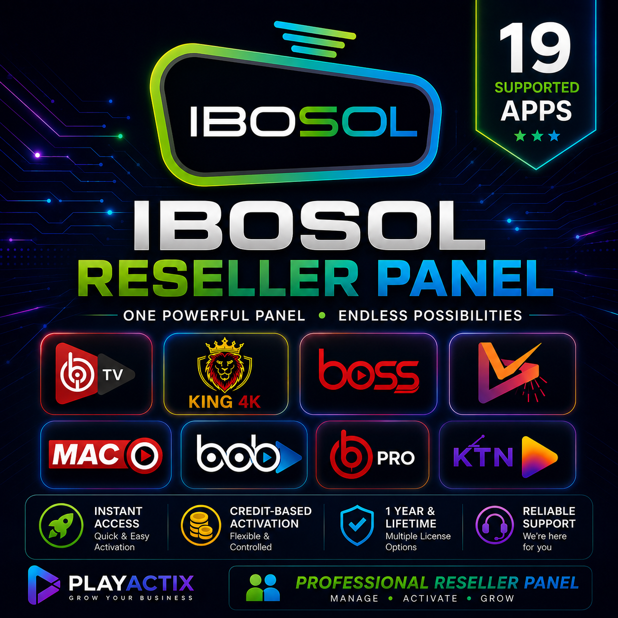 IBOSOL Reseller Panel