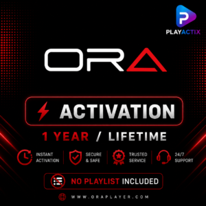 ORA Player Activation 1 Year and Lifetime License - PlayActix