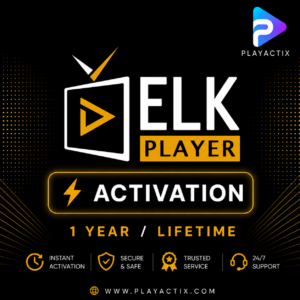 ELK Player Activation 1 Year and Lifetime License - PlayActix