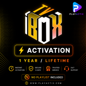IBOXX Player Activation 1 Year and Lifetime License - PlayActix
